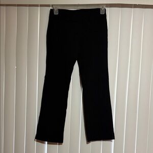 Straight Leg Women's Pants in Black